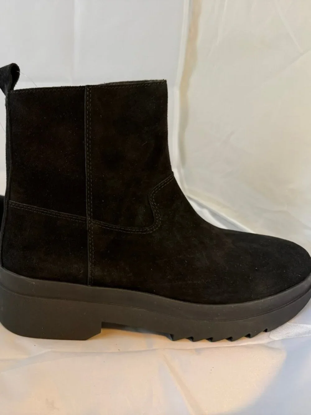 EILEEN FISHER  FLOYD WATERPROOF WINTER Boot  Black Suede  Women Size 9    NEW